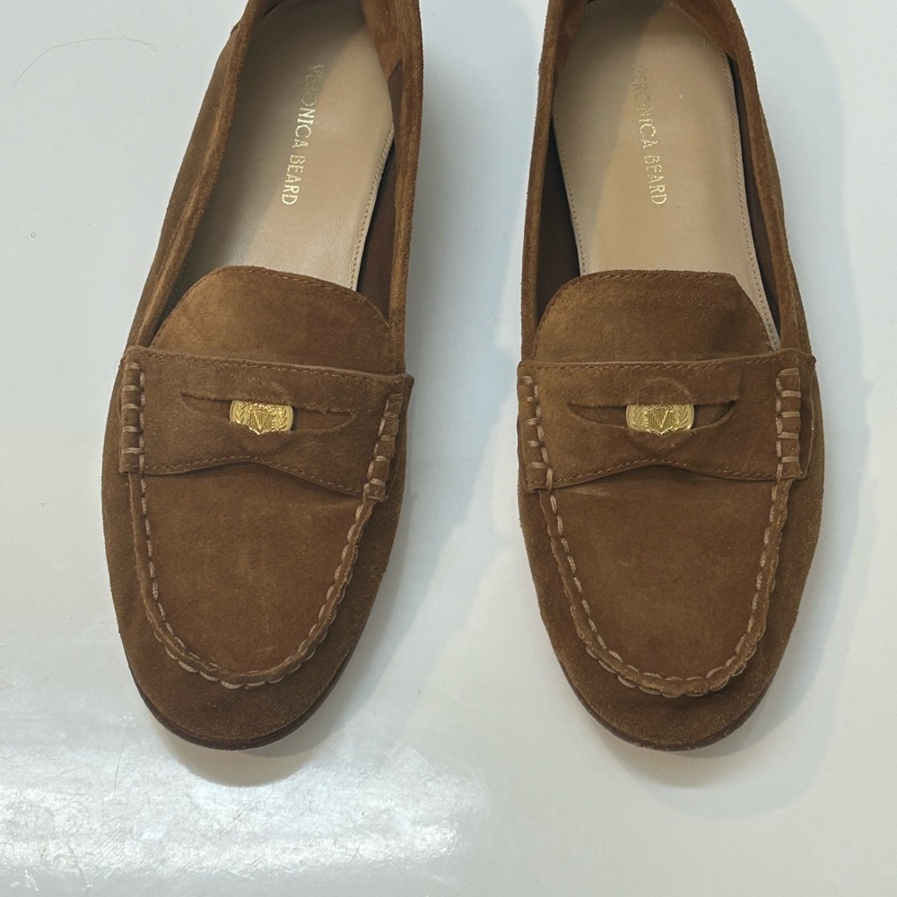 Veronica Beard Penny Loafers Hazelwood Size 7.5